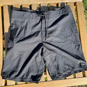 ONeill Hyperfreak Board Shorts Black Mens Size 32 Swim Trunks Surf
